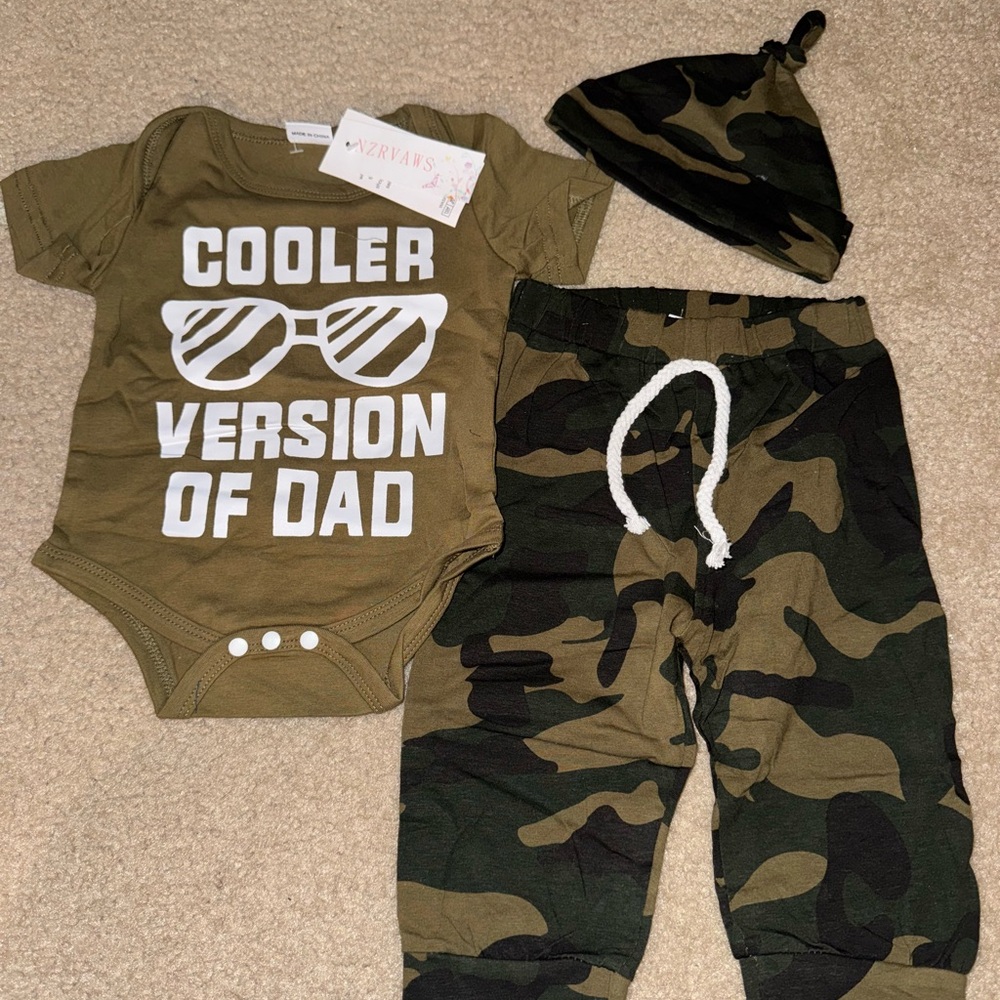 Cooler Version of Dad Baby Outfit